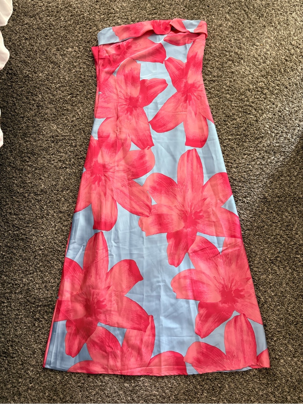 Sincerely Jules Pink and Light Blue Floral Dress